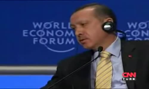 Recep Tayyip Erdogan One minute!