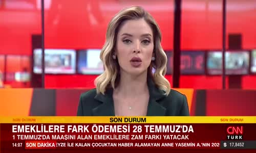 Emeklilere fark ödemesi 28 Temmuz'da