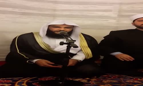 Abdurrahman El Ussi İstanbul 39'da Namaz Sonu Kuran Tilaveti