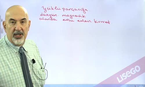 EBA FİZİK LİSE - MANYETİZMA VE ALTERNATİF AKIM - MANYETİK KUVVET - MANYETİK ALANDA YÜKLÜ PARÇACIKLARIN HAREKETİ I