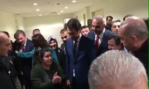 İzmir'de Cumhurbaşkanı Erdoğan'a sevgi seli