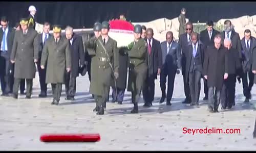 Benin Cumhurbaşkanı Talon Anıtkabir’i Ziyaret Etti