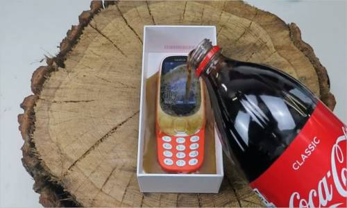 Nokia 3310 - CocaCola İle Sağlamlık Testi # 67