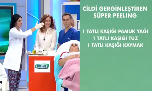 Cildi Gerginleştiren Süper Peeling 