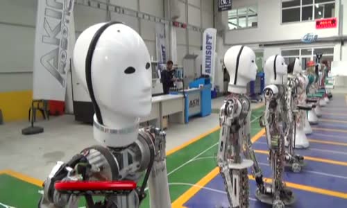 Milli İnsansı Robotun Seri Üretimine Başlandı