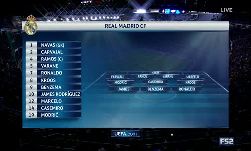 Real Madrid 3-1 Napoli ( Özet - 15 Şubat 2017)