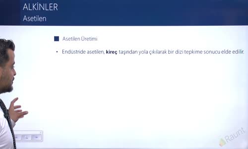 EBA KİMYA LİSE - HİDROKARBONLAR - ALKİNLER (ASETİLENLER) - ASETİLENİN ELDE EDİLME YÖNTEMLERİ