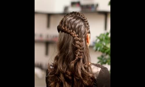 Kız Çocuk Örgülü Saç Modelleri