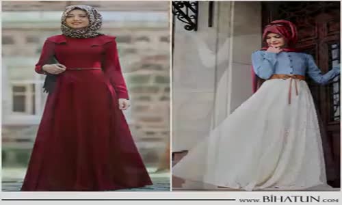 Genç Tesettür Elbise Modelleri 