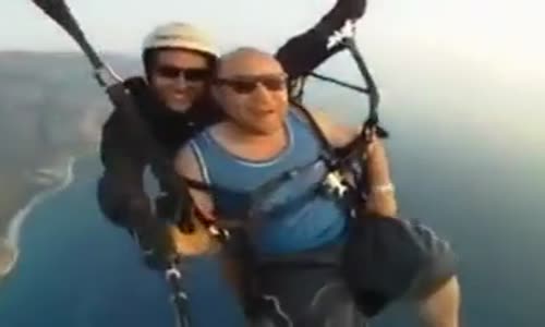 Paraşüt'ten Korkan Adam