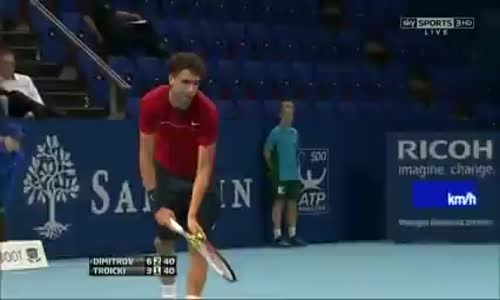 Tenis Maçında Mükemmel Hareket