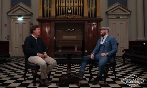 COINTELPRO SHILLS ARENT EVEN HIDING IT ANYMORE! TUCKER CARLSON REVEALS HIMSELF AS A FREEMASON!