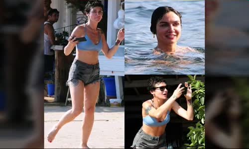 Bodrum'da Tatil Yapan Birce Akalay'dan Yeni Görüntüler