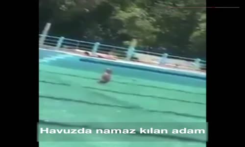 Havuzda Namaz Kılmak