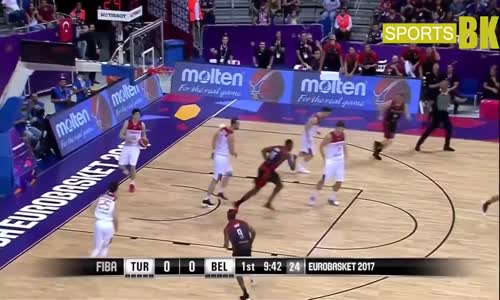 Türkiye 78 - 65 Belçika EuroBasket 2017 Geniş Özeti