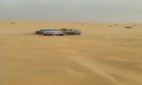 Uçarak Kaza Yapan Cip 