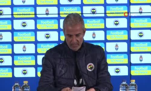 İsmail Kartal Fenerbahçe Teknik Direktörü Olarak Barışın Yanındayım