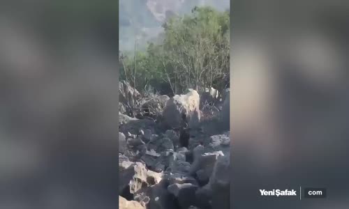 Siirt'te Kadın Teröristin Teslim Olma Anı