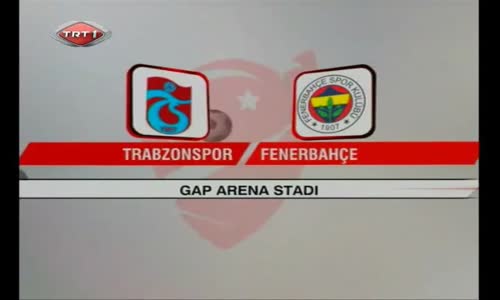 TRABZONSPOR FENERBAHÇE 3-1 SUPER KUPA FİNALİ