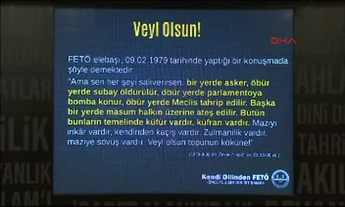 FETÖ'nün 38 yıl Önceki Konuşması Dinletildi 