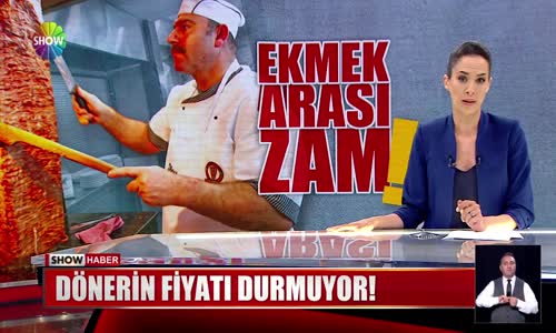 Dönerin fiyatı durmuyor!