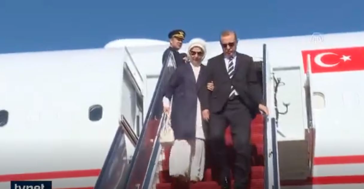  Erdoğan ABD'de Böyle Karşılandı
