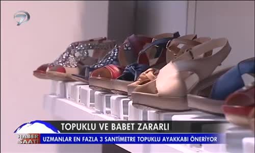 Topuklu Ayakkabı Ve Babetin Zararları