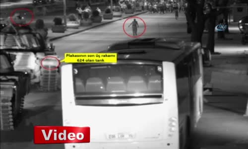 Darbeci Asker Gözünü Kırpmadan Tanktan Vatandaşa Böyle Ateş Etti