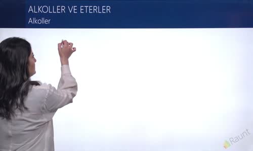 EBA KİMYA LİSE -  ORGANİK BİLEŞİKLER 2 - ALKOLLER VE ETERLER - ALKOLLER