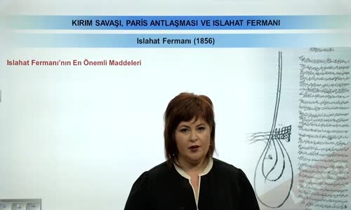 EBA TARİH LİSE - ISLAHAT FERMANI(1856)