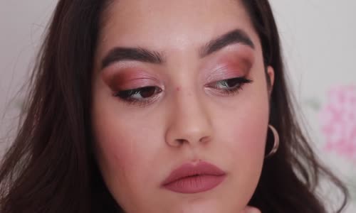 Büşra Yılmaz Gül Kurusu Makyaj Esmerler İçin Günlük Makyaj