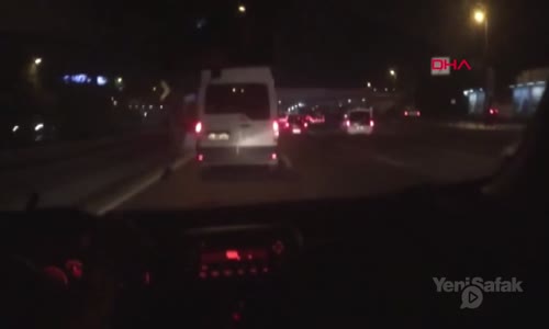 E-5'te Makas Kazası Anbean Kamerada