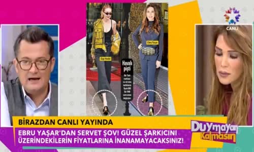 Ebru Yaşar'dan Servet Şov - Üzerinde Servet Taşıdı