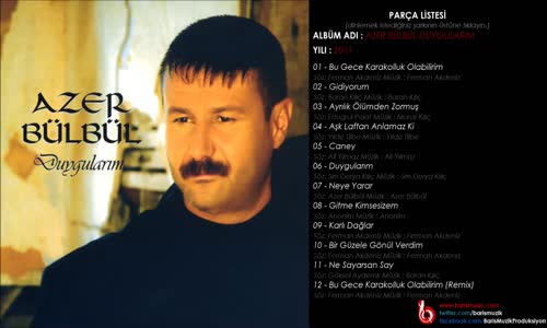 Azer Bülbül -  Ne Sayarsan Say