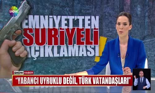 Emniyet'ten Suriyeli açıklaması!
