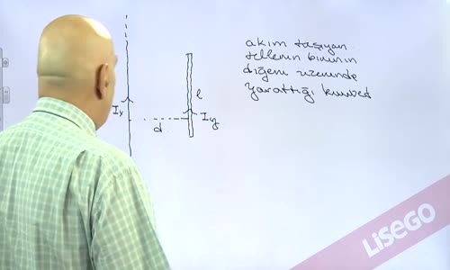 EBA FİZİK LİSE - MANYETİZMA VE ALTERNATİF AKIM - MANYETİK KUVVET - AKIM TAŞIYAN TELLERİN BİRBİRİ ÜZERİNDE YARATTIĞI MANYETİK KUVVET
