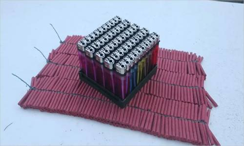 50 Çakmak - 1000 Kestane Fişek Testi # 88 