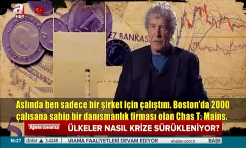 Ekonomik Tetikçiden Şok İtiraflar ;Türkiye'nin Hedef Alındığını Söyledi