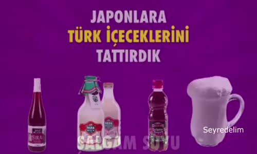 Japonların, Türk içecekleri ile Tanışması