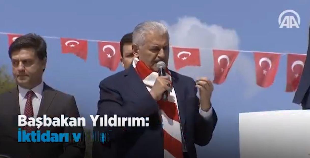 Başbakan  İktidarı Vesayetten Alıyoruz Millete Veriyoruz 