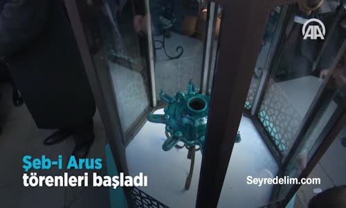 Şeb-i Arus Törenleri Başladı