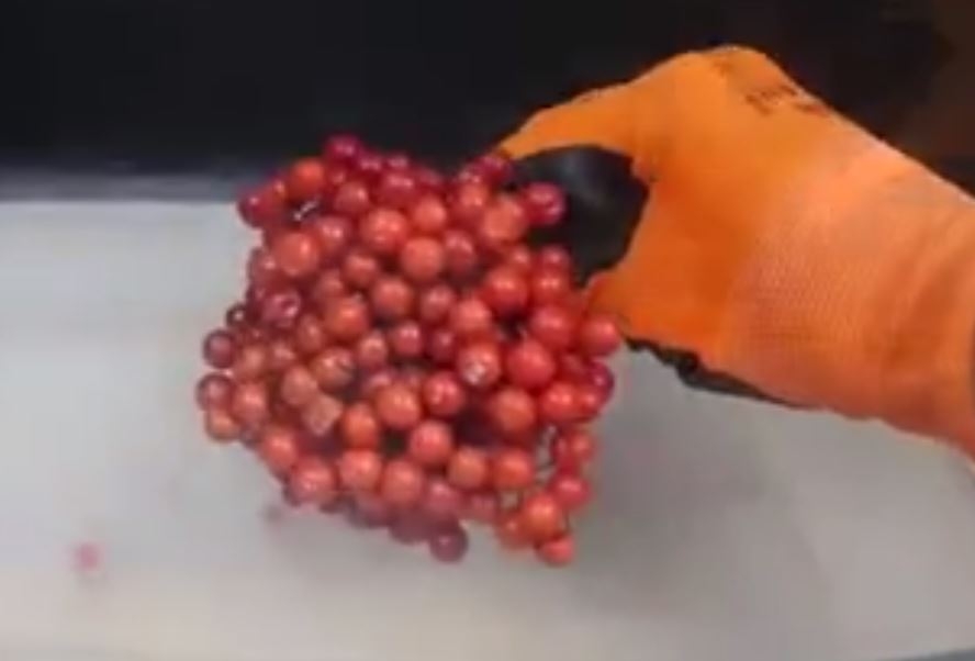 Sıvı Nitrojenle Temas Etmiş Objelerin Ağır Çekimdeki Parçalanma Anları