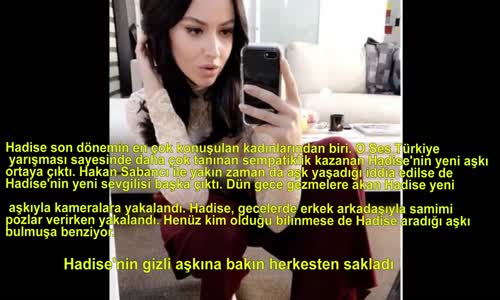 Hadise'nin Gizli Aşkı!!