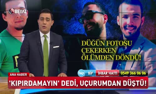 KIPIRDAMAYIN DEDİ UÇURUMDAN DÜŞTÜ!