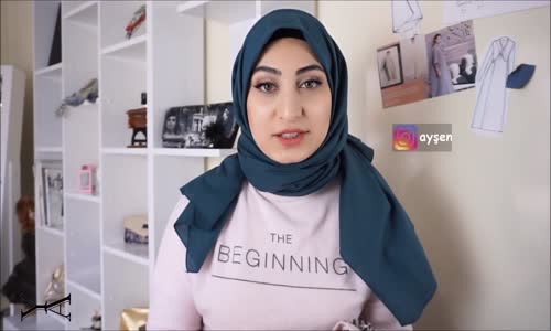 Ayşenur Yaylalı Yüz Şekline Göre Şal Bağlama