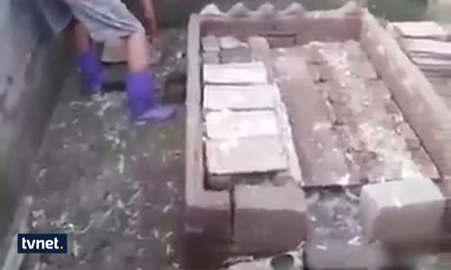 Yılan Yuvasına Dönen Mezar Kabir Azabını Hatırlattı +18