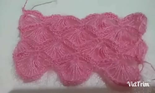 Tığ İşi Yelpaze Modeli Yapılışı