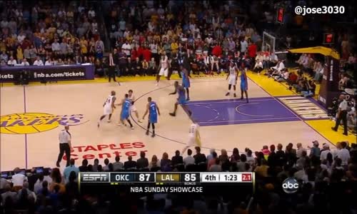Kobe Bryant impossible three pointer compilation HD