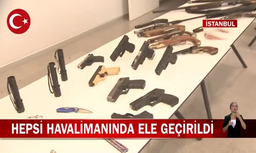 İstanbul Emniyetinin Havalimanında Ele Geçirdiği Eşyalar! İşte Görüntüler