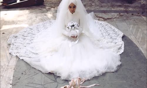 2017 Tesettür Gelinlik Modelleri